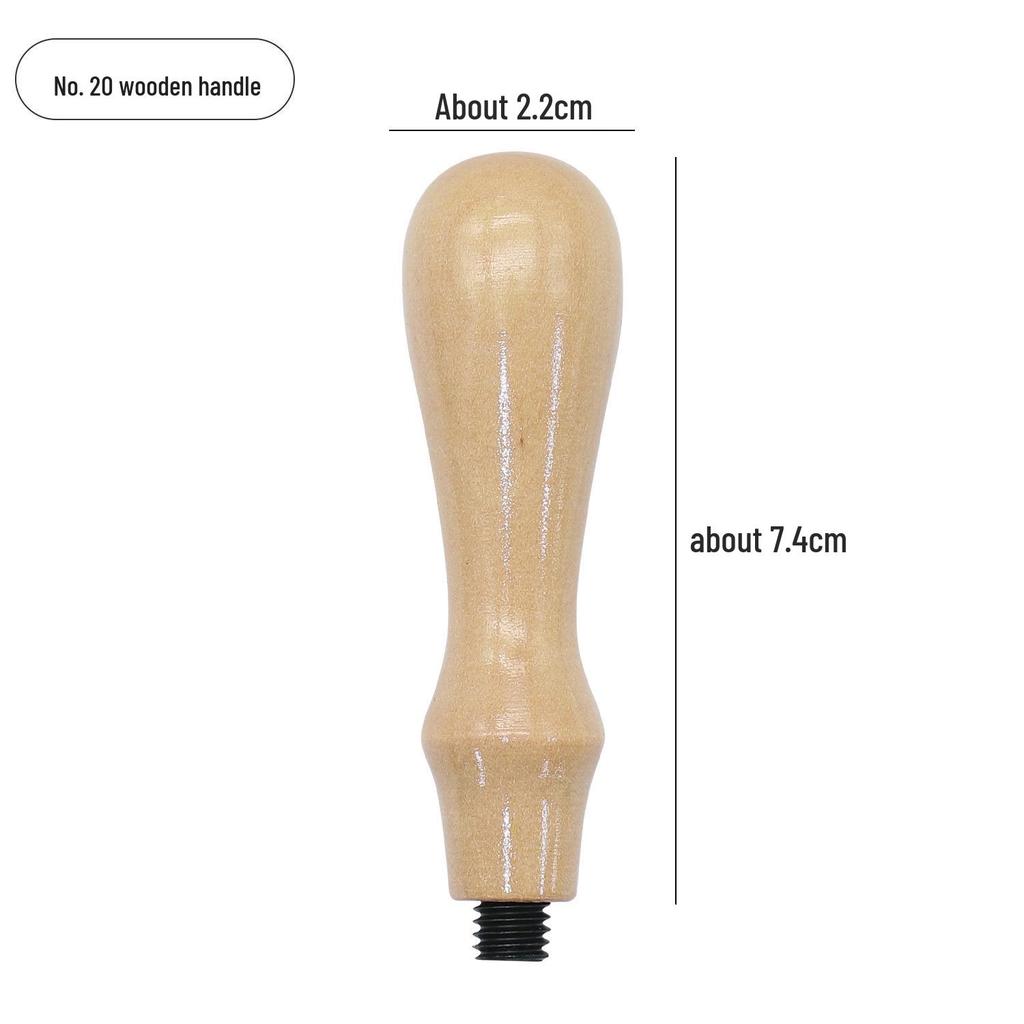 Rosewood Wax Seal Handle - Retro European Style for Envelopes