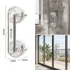 Bathroom Suction Cup Grab Bar, Non‑Slip Waterproof Removable Door Handle for Sliding Door, Wardrobe & Cabinet, No Drilling