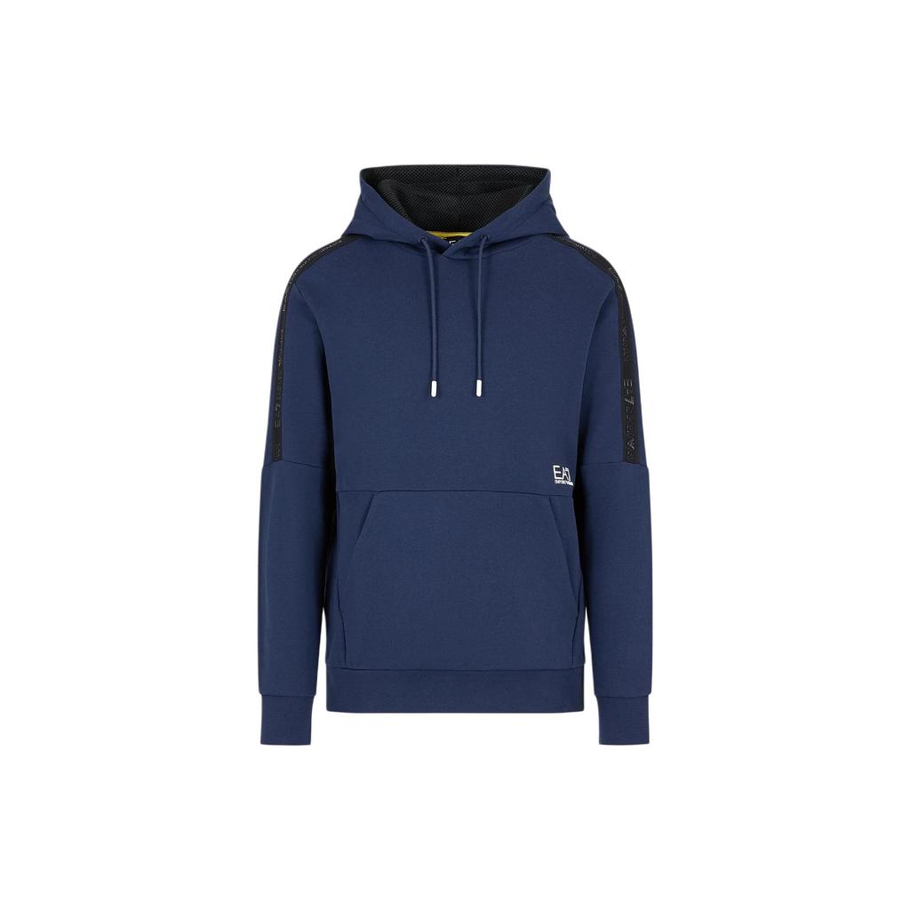 EMPORIO ARMANI EA7 SS24 Sweatshirt Men's Marine Blue 3DPM57-PJEQZ-0554