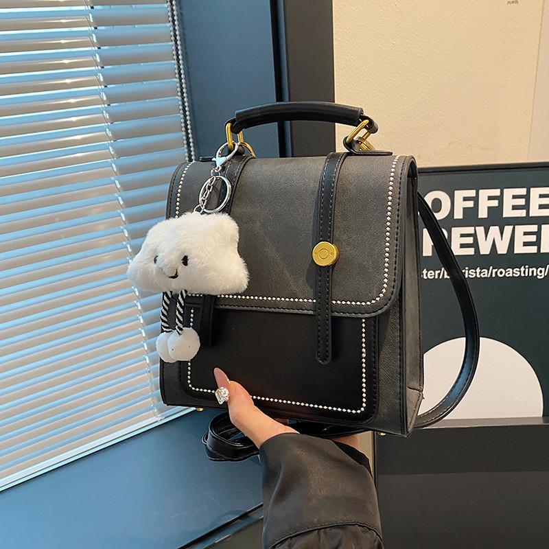 Ielgy Waterproof Lazy Style Outing Travel Commuter Large Capacity Simple All-Match Multifunctional Bag Single Double Shoulder