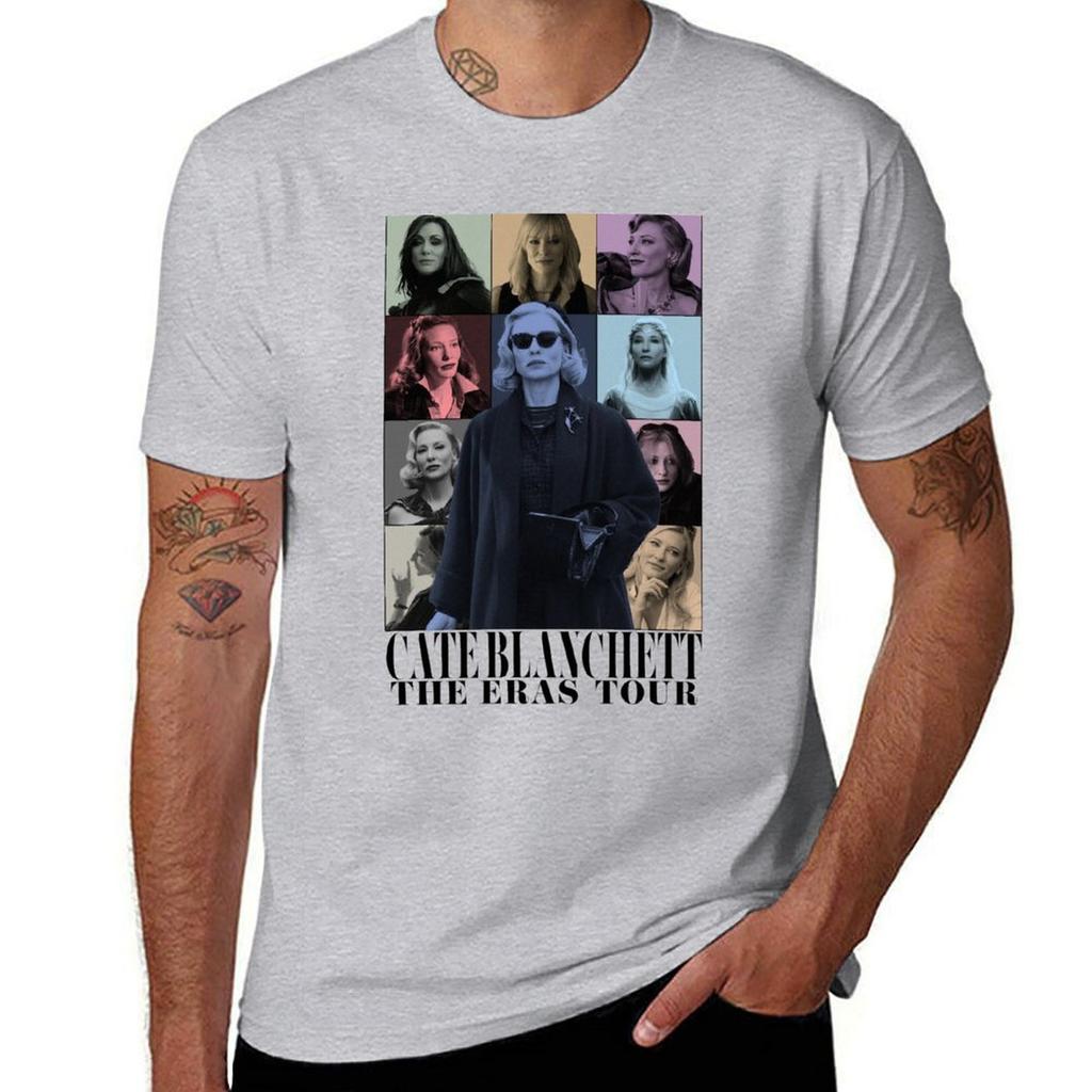 Cate Blanchett Characters The Etc Tour Tshirt blacks oversizeds mens graphic tshirts funny