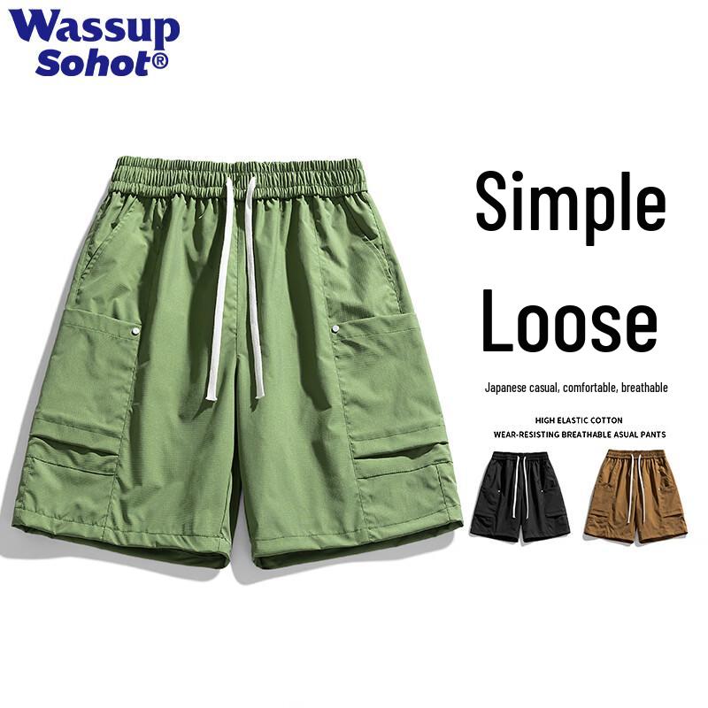 Wassup Sohot Men s Lightweight Summer Cargo Shorts 2XL