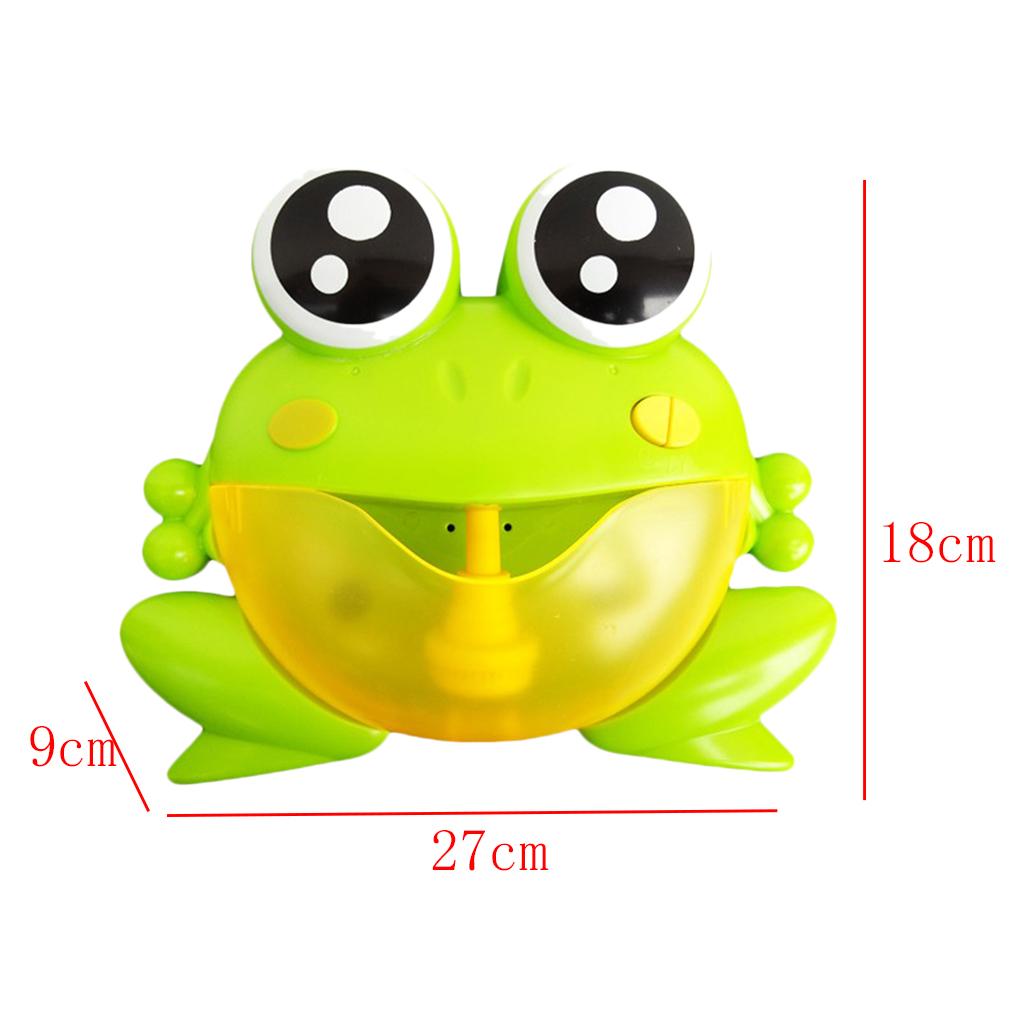 Bath Frog Bubbler Machine Automatic Toy