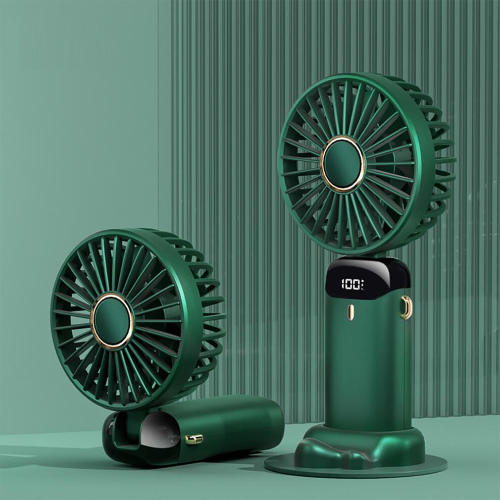 Mini tragbarer Handventilator 5 Geschwindigkeiten, 90° faltbar, wiederaufladbar, 190g