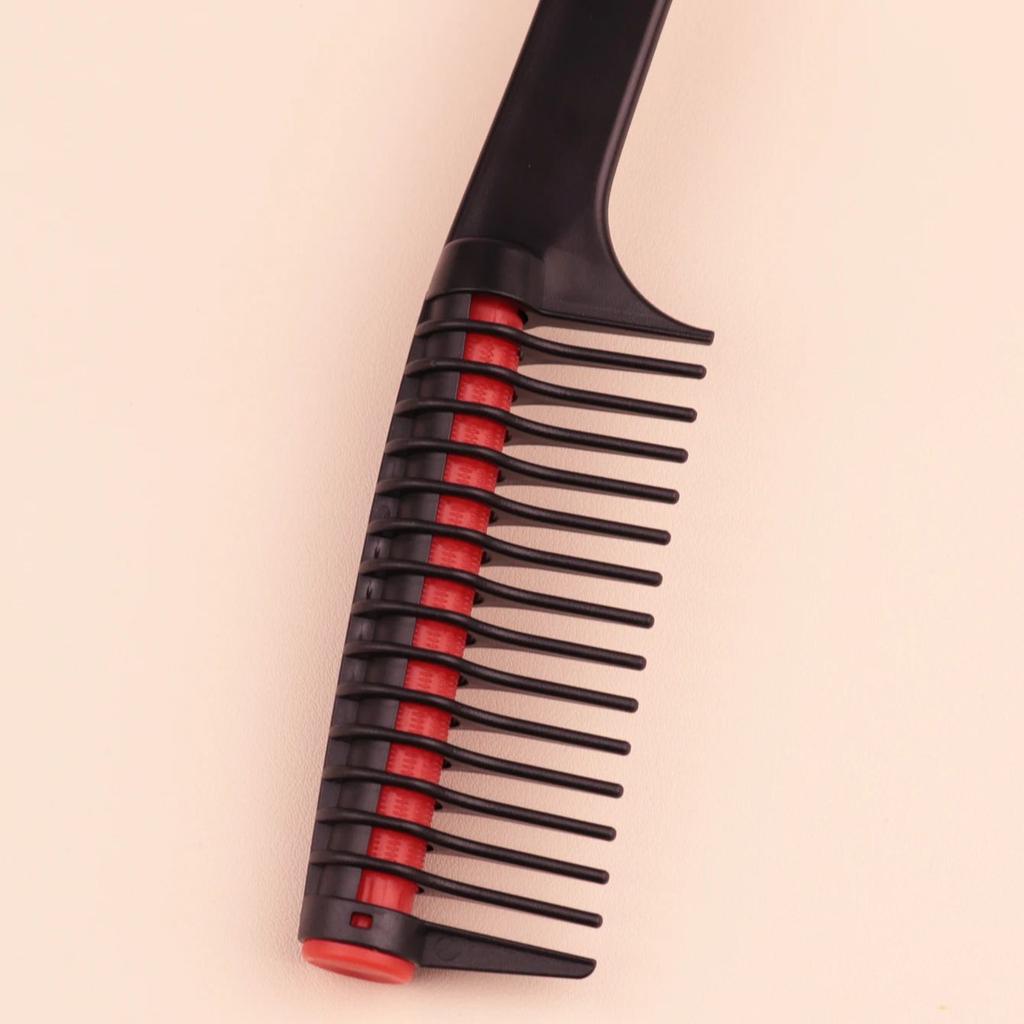 1pc professional salon hair dye comb, hair dye comb with roller, salon hair dye tool Special for real hair wigs