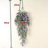 Fashionable New Simulation Plant Flower Wall Artificial Hanging Lavender Home Decoration Living Room Kitchen Bedroom Decoration