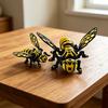 Cyberpunk Bee 3d Printed Ring Crafted From Smooth 8.5 Cm 1 Pc