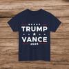 Trump Vance For President 2024 Graphic Tee Shirt, S-5XL