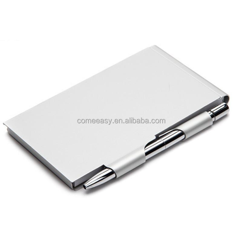 More Color Mini Aluminum Colorful Metal Journal Spiral Pocket Journal Mini Notebook With Pen