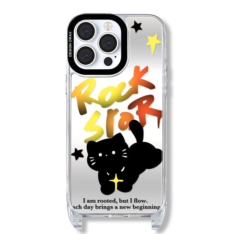 Zhitai Apple 16 Pro Case: Compatible with iPhone 15/14 Pro Max, 13, 12. Lanyard and Mirror Shell Included.