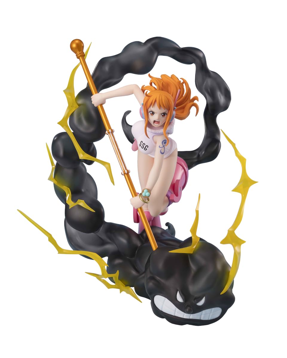 

TAMASHII NATIONS Figuarts ZERO ONE PIECE [Super Fierce Battle] Nami -Thunder- Approx. 170mm PVC & ABS Pre-painted Complete Figure