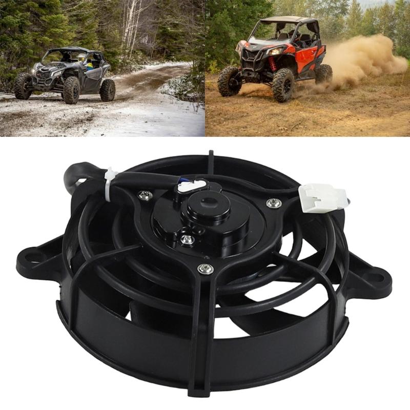 Geliştirilmiş Soğutma Fanı Basit Kurulum Radyatör Fanı Verimli Soğutma Fanı Plaj Araçları ve Motosikletler için Basit Kullanım