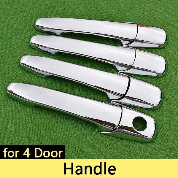 Luxuriou Chrome Handle Cover Trim Set for Ford FLEX 2009 2010 2011 2012 2013 2014 2015 2016 2017 Accessories Sticker Car Styling