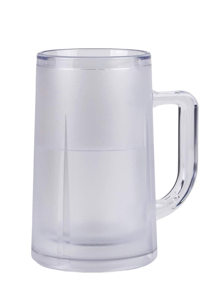Captain Stag BBQ Glass Beer Mug Foam Cool 400ml M-1006