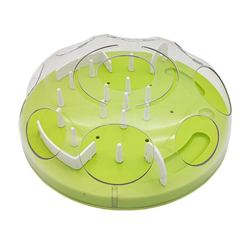 Cat Maze Feed Toy With Abs Material For Interactive Play And Energy Burnoff