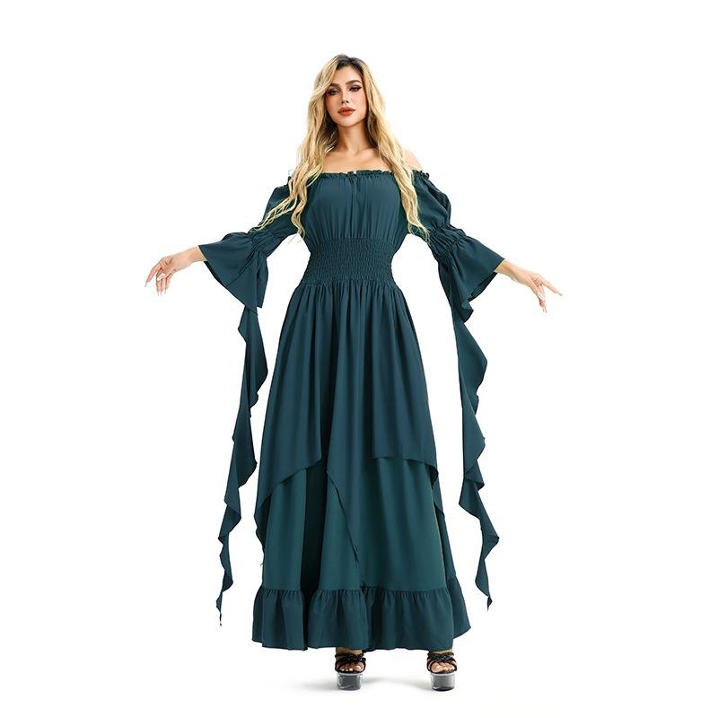 Court Vintage Medieval Renaissance Dress Performance Dress Oktoberfest Dress Ball Dress
