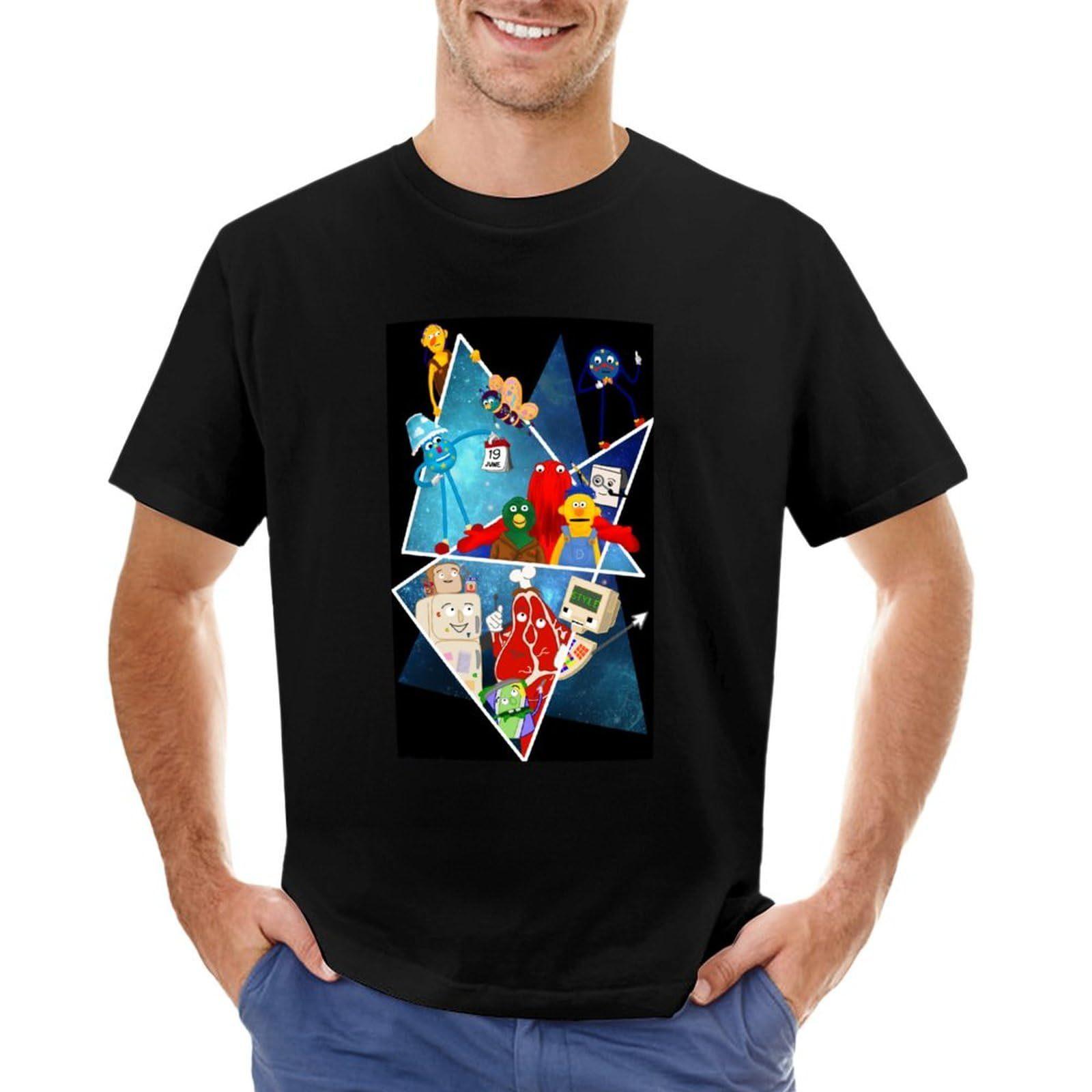 Dont Hug Me Im Scared Group Collage T-Shirt S чёрный