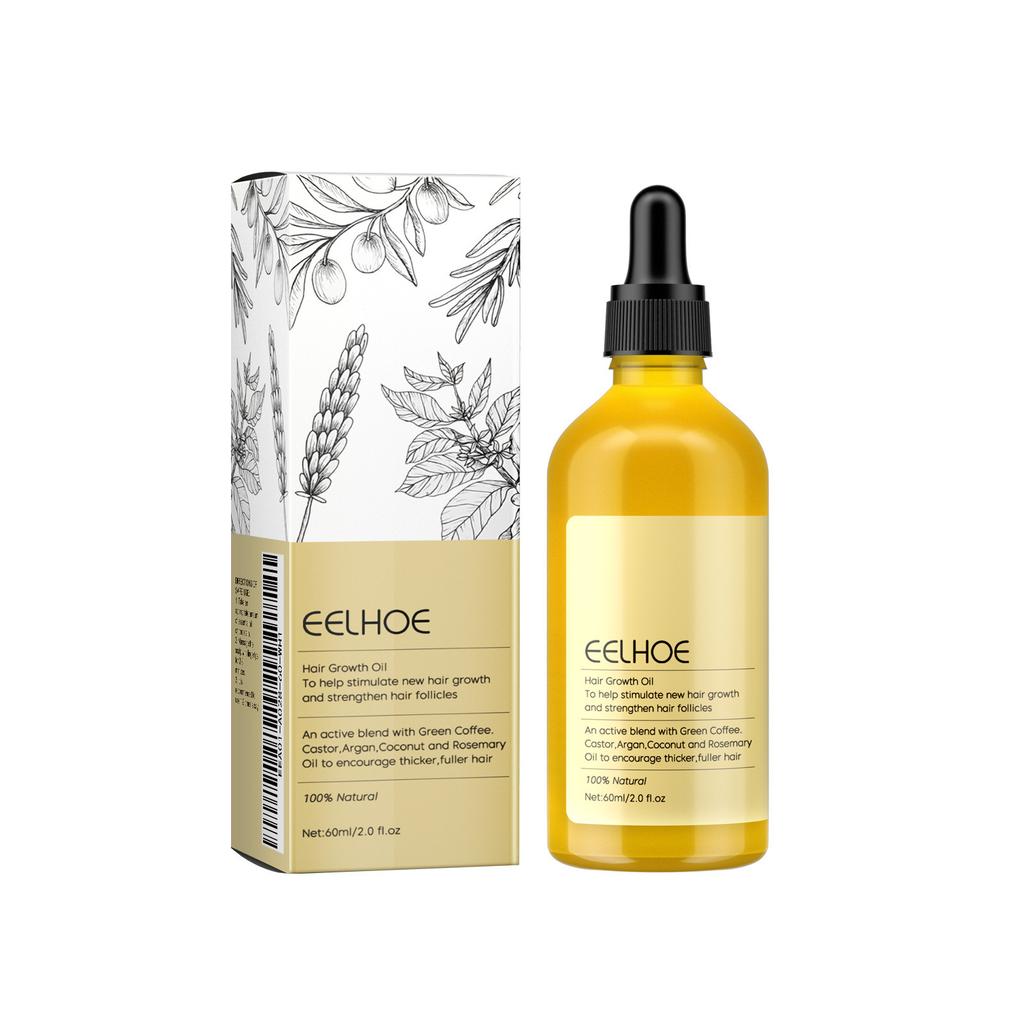 Rosemary Hair Oil Treatment for Damaged Hair, Smoothing Frizz, Nourishing Shine, Mild Hair Care Essence for All Hair Types