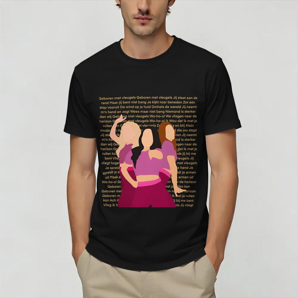 Unisexs TShirt K3 Vintage band Fashion Pure Cotton Tee Shirt Short Sleeve T Shirts Round Neck Clothing Printed