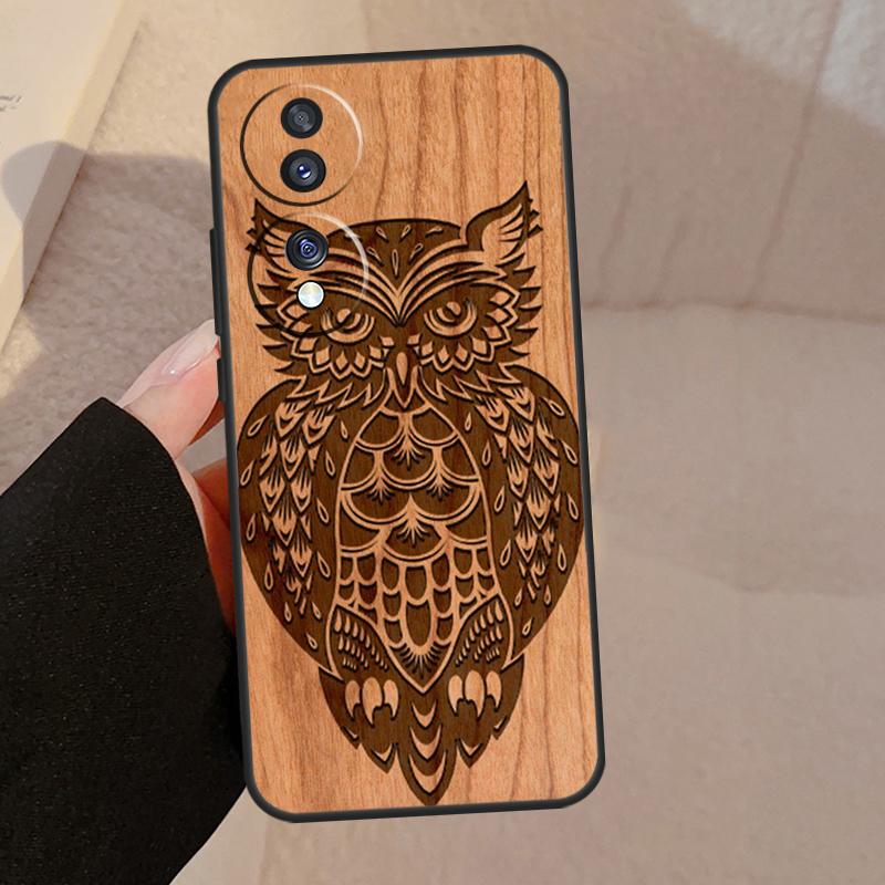 

Чехол из дерева Черепаха Слон Дракон для Honor X9b X9a X8a X7a X6a X6 X7 X8 X9 8X 9X Honor Magic 5 Pro 50 70 90 Lite Honor X8a