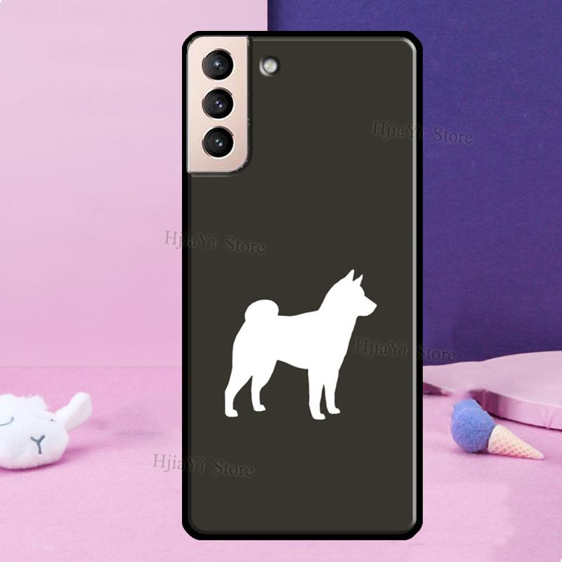 Cute Shiba Inu Phone Case For Samsung Galaxy S21 Ultra S8 S9 S10 S22 Plus Note 10 20 Ultra S20 FE Cover