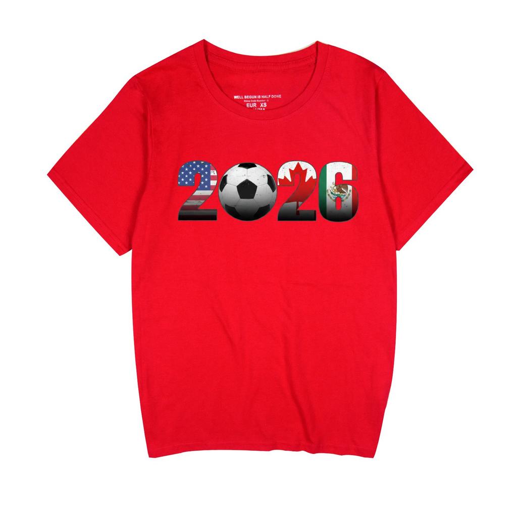 Summer Women Men's Short Sleeve Tshirt The 23rd FIFA World Cup Fitness Clothing New Men Tee Shirt Cosplay T-Shirt