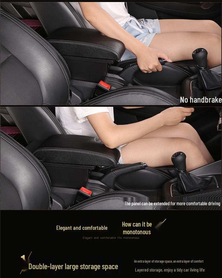 MG ZS Armrest Box Accessories: Custom Storage Solution for Central Console Modifications