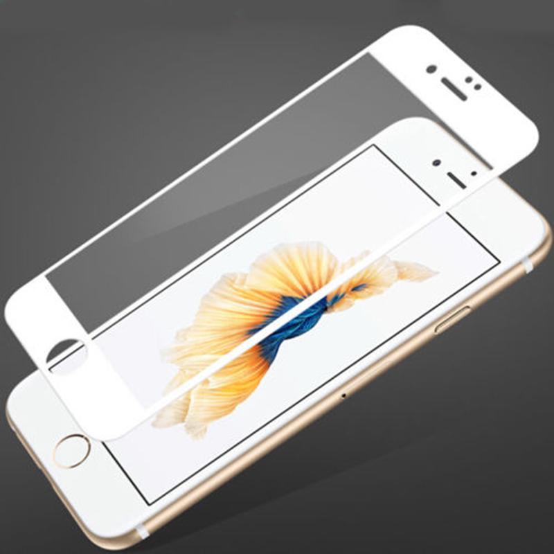 For IPhone 6 6S Plus Full Coverage Tempered Glass Screen Protector Film Guard