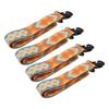 4PCS Ski Boot Carrier Strap Universal Thickening Snowboard Boot Carrier Strap for Outdoor Yellow Blue 28.7in