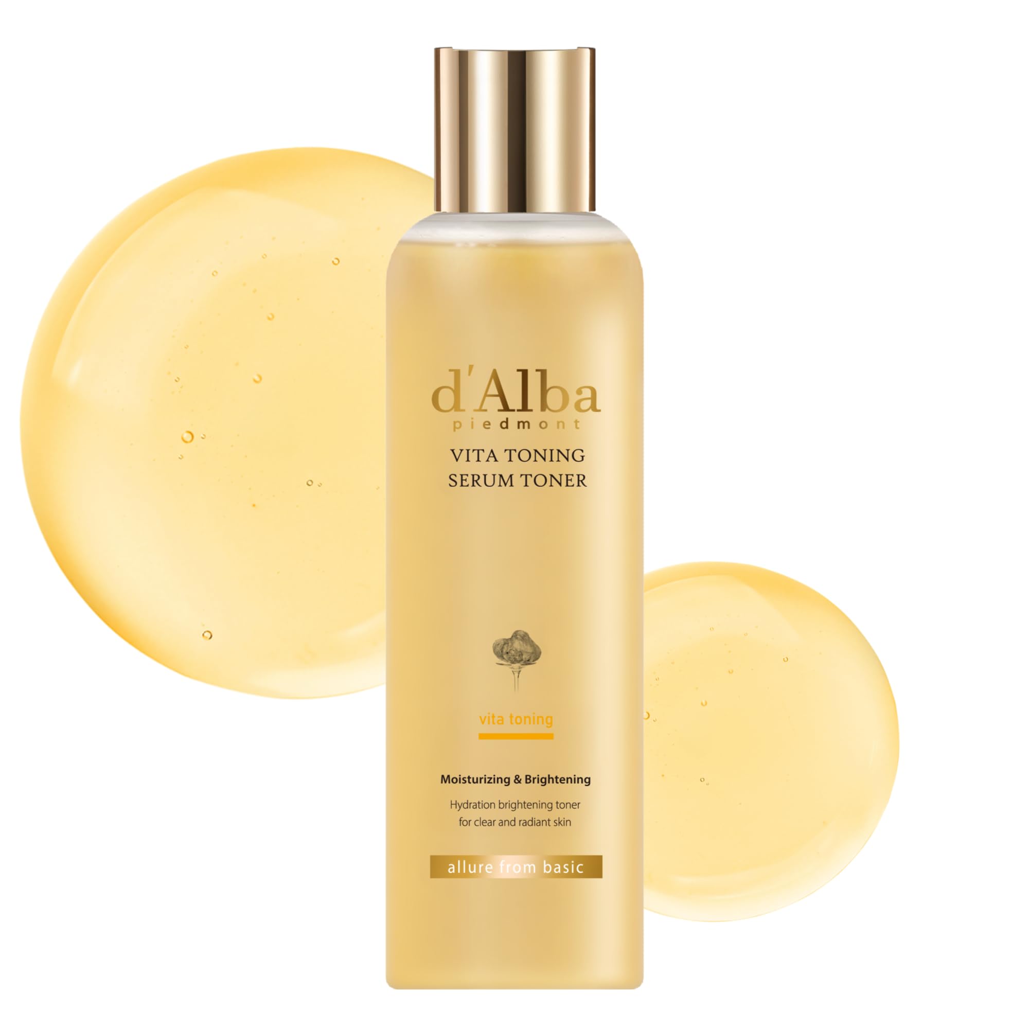 

dAlba Vita Осветляющий тонизирующий сыворотка-тонер 180 мл - Осветляющая витаминная мусс-вода 11,76 Глутатион Лосьон Удержание влаги Низкое раздражение Текстура кожи Сияние