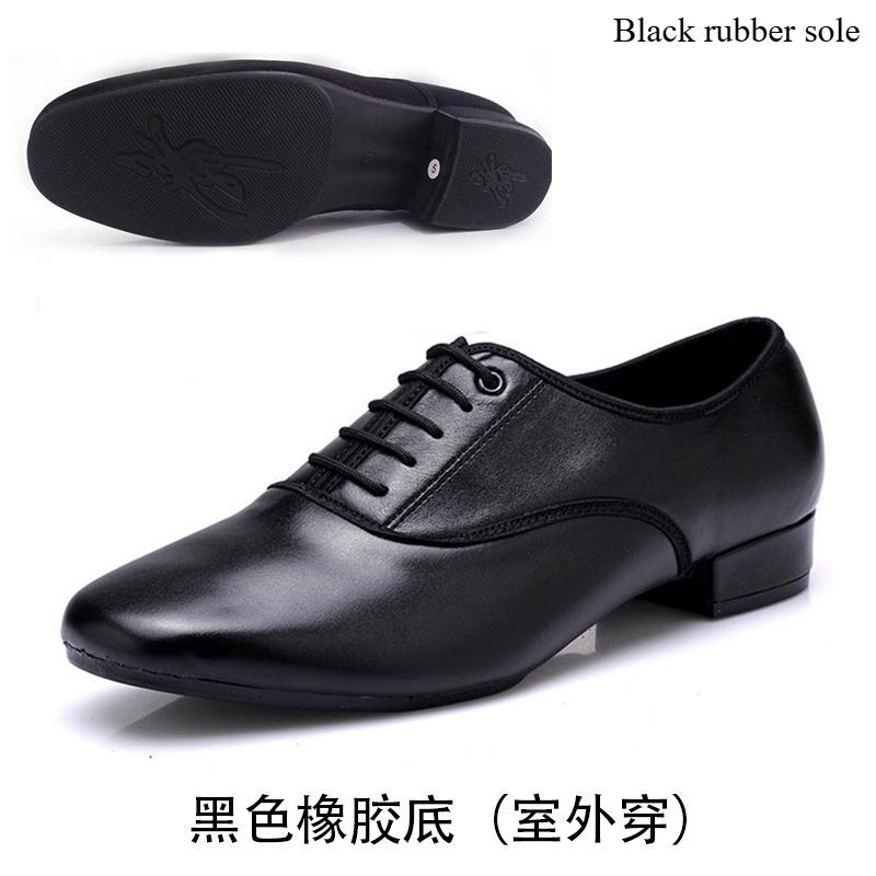 Leder Herren Tanzschuhe Sport Platzschuh für Herren Erwachsene Weiche Tanz Latein Schuhe Moderne Walzer Herren Sneaker Erhöhen