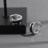 Men's Trendy Stud Earrings and Ear Hoops - European & American Hip Hop Style Ear Jewelry
