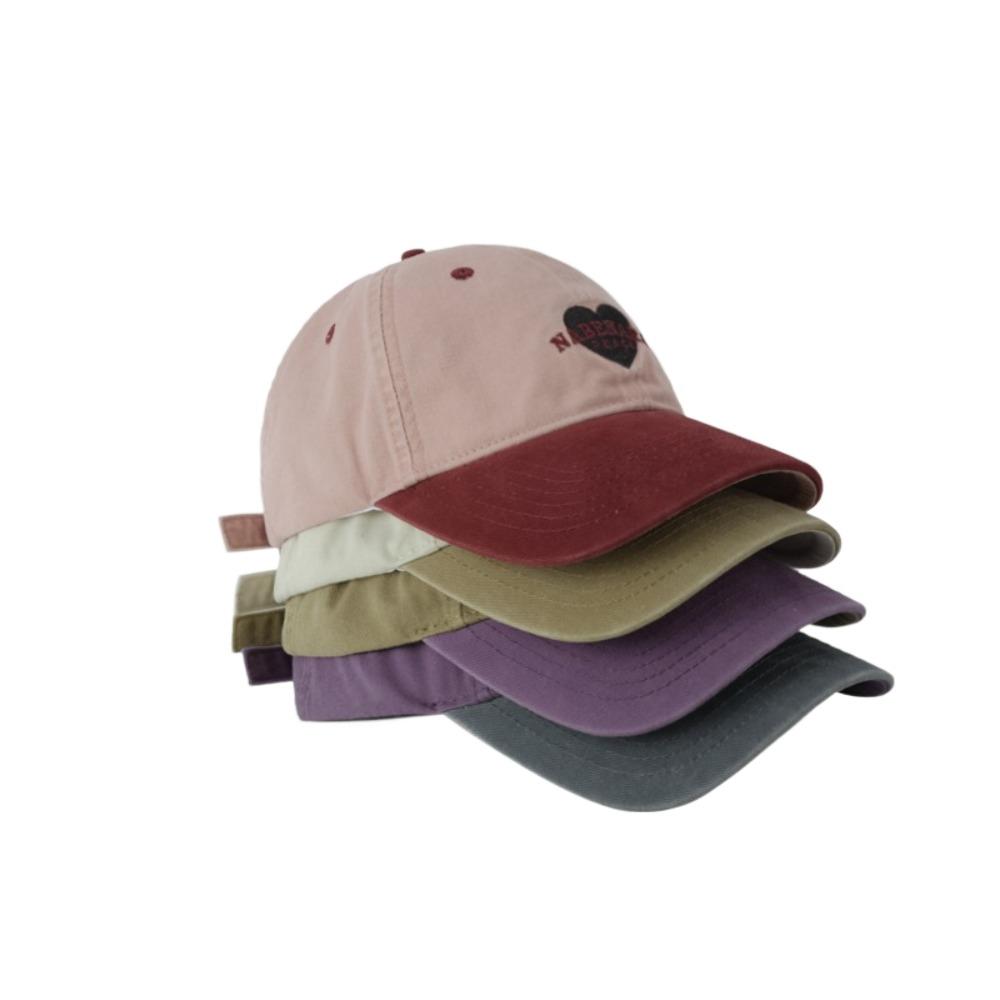 Large Size Love Embroidered Baseball Caps UV Protection Trucker Caps Retro Trucker Cap  Casual Wear