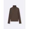 Gu By Uniqlo Warm Ribbed Turtleneck Tee  Long Sleeve 