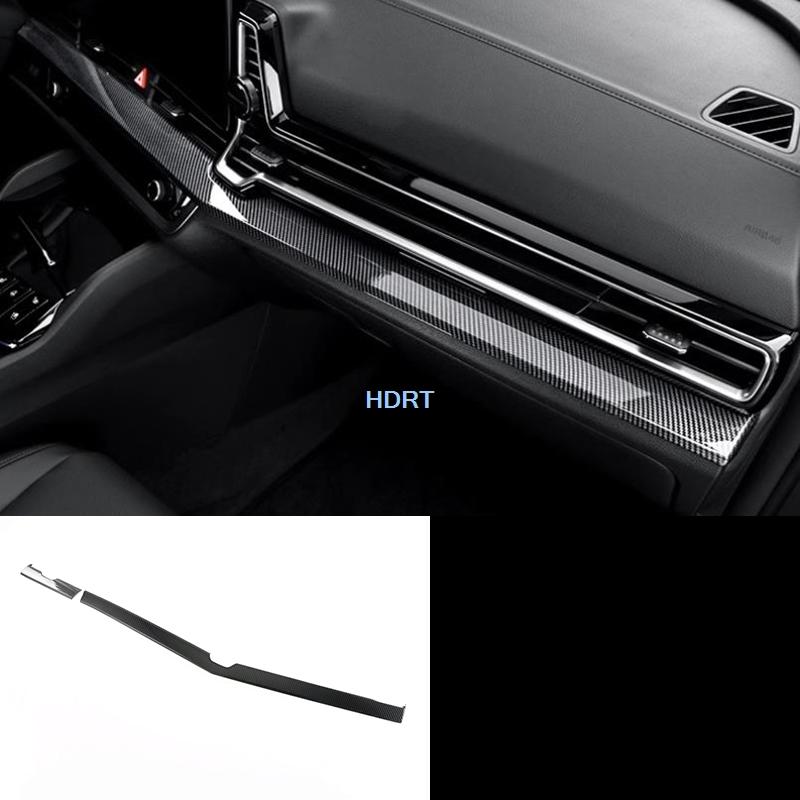 Car Carbon Fibre Interior Gear Shift Window Control Panel Water Cup Vent Outlet Steering Wheel Cover For Kia Sportage NQ5  +