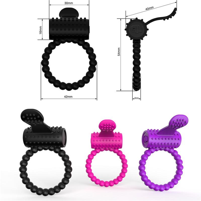 Sexspielzeug für Männer Penis vibrierender Penisring verzögerte Ejakulation G-Punkt-Stimulation Paare Sexspielzeug Männer Sexspielzeug