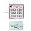 Natural Gradient Color Eyelashes 11-13mm Mix Length Individual Segmented Lashes  Christmas Makeup