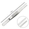 Elbow Straight  Precision Thickened Stainless Steel Tweezers Anti-Iodine 12.5Cm-20Cm Long Tweezers Medical Tools