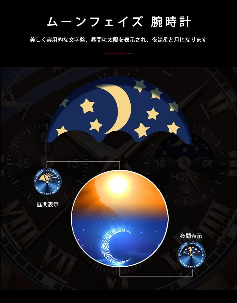 OLEVS Waterproof Analog Quartz Watch with Date and Day Day Gift Men's Display, Brown, Father's (Brown-Black)