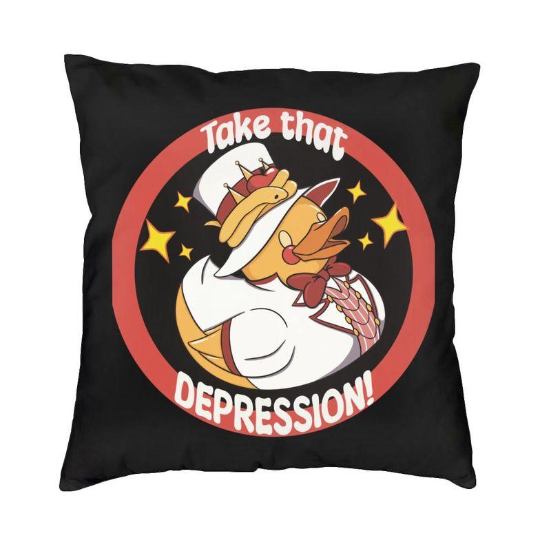 Hazbins Anime Animation Hotel Square Pillow Cover Decoration Cushion Cover Throw Pillow For Car Double-Sided Printing