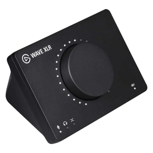 Elgato Wave XLR Elgato Microphone Interface/Digital Mixing Solution Wave XLR to USB-C Connection for Streaming, Recording, and Podcasting