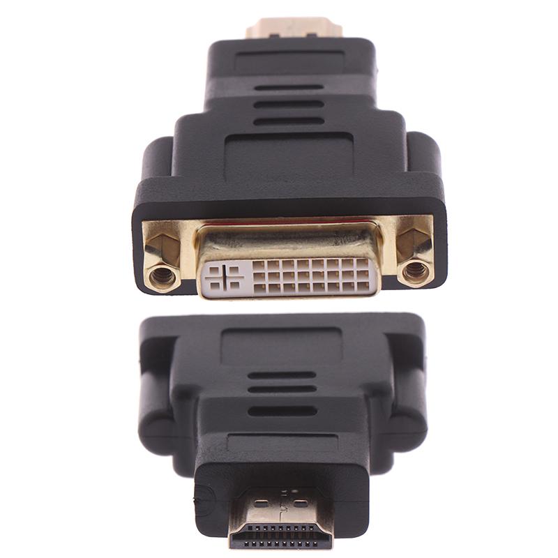 Dvi-D Dual Link(24+5 Pin) Female To Hdmi Male Converter Adapter For Lcd Hdtv