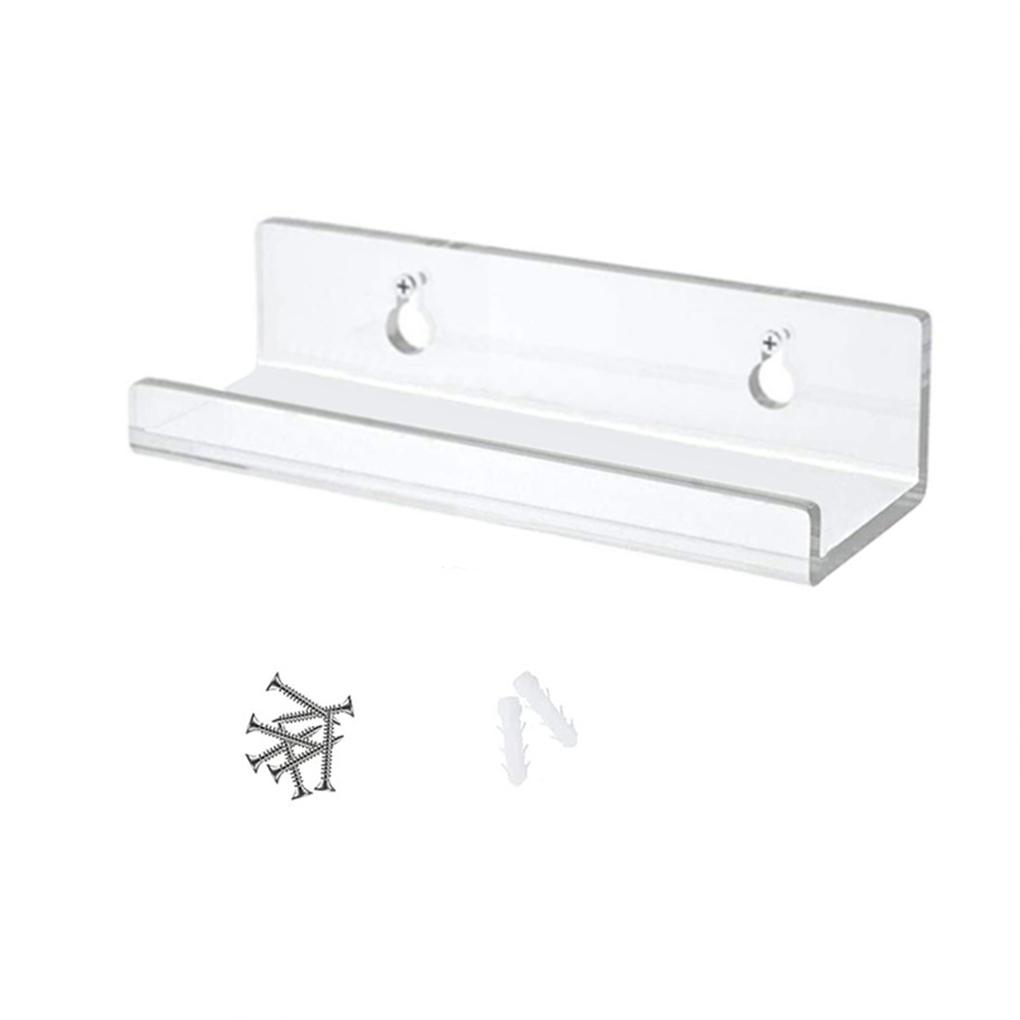 6piece Vinyl Record Display Shelf Acrylic Shelves For Home Office Organization Picture Shelf Ledge