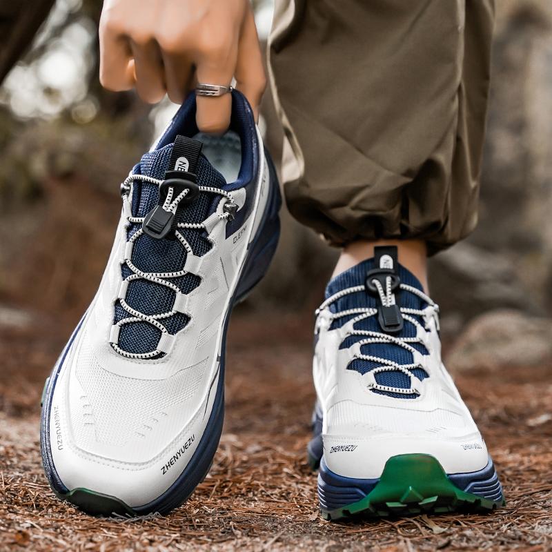 Mens Casual Sneakers Breathable Comfort Mesh Running Shoes Mens Outdoor Non-slip Hiking Outdoor Climbing Shoes Zapatillas Hombre