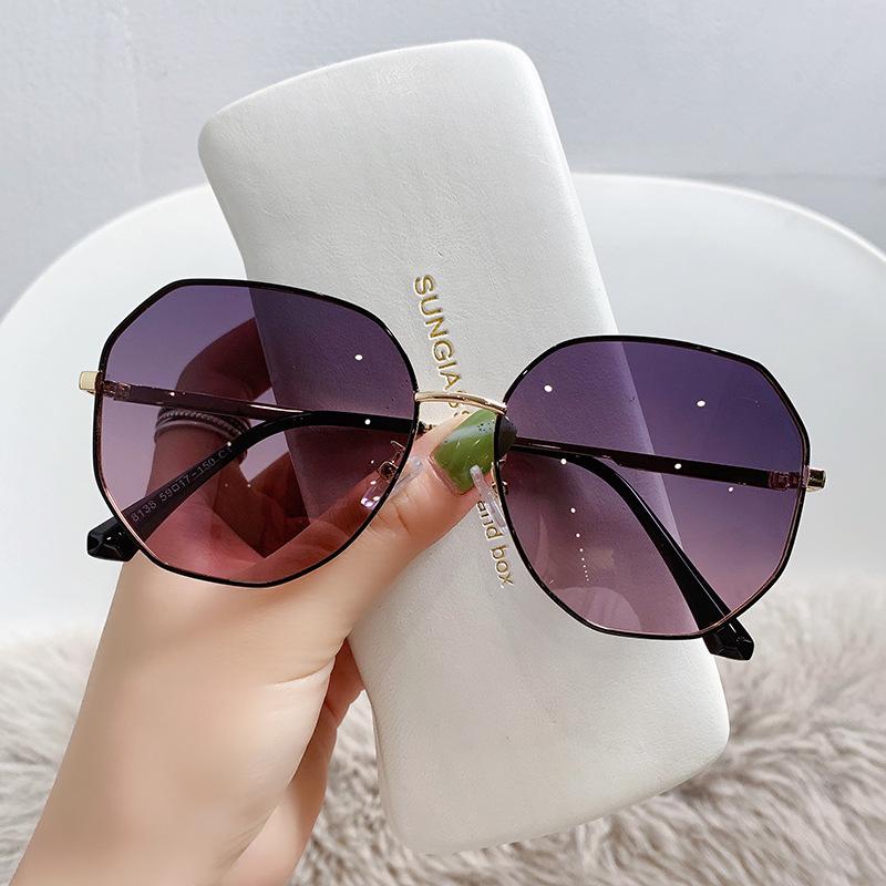 Sunglasses, Women'S Anti-Ultraviolet Strong Light Glasses, High-Quality Sense Of Big Face, Thin High-Definition Polarized Sunglasses