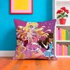 L-lolir-Rock Rock Anime Pillow Case Pillow Case Plush Fabric Soft Double Sided Print Home Sofa High Quality Cushion