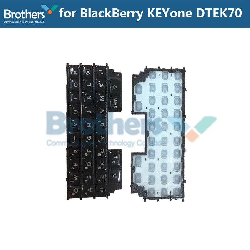 Keypad for BlackBerry KEYone DTEK70 Keyboard Button Flex Cable for BlackBerry DTEK70 Phone Replacement Parts Black Silver 1pcs BlacknoFlexCable
