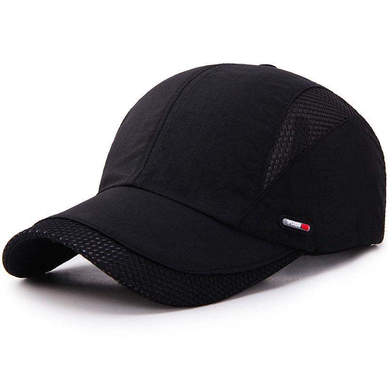 Spring Summer Quick Drying Sports Cap Golf Fishing Hat Summer Outdoor Sun Hat Adjustable Unisex Baseball Cap For Womens Men