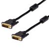 Kabel DVI Akyga AK-AV-02 DVI-I (24 + 5) Gold 1,8m schwarz