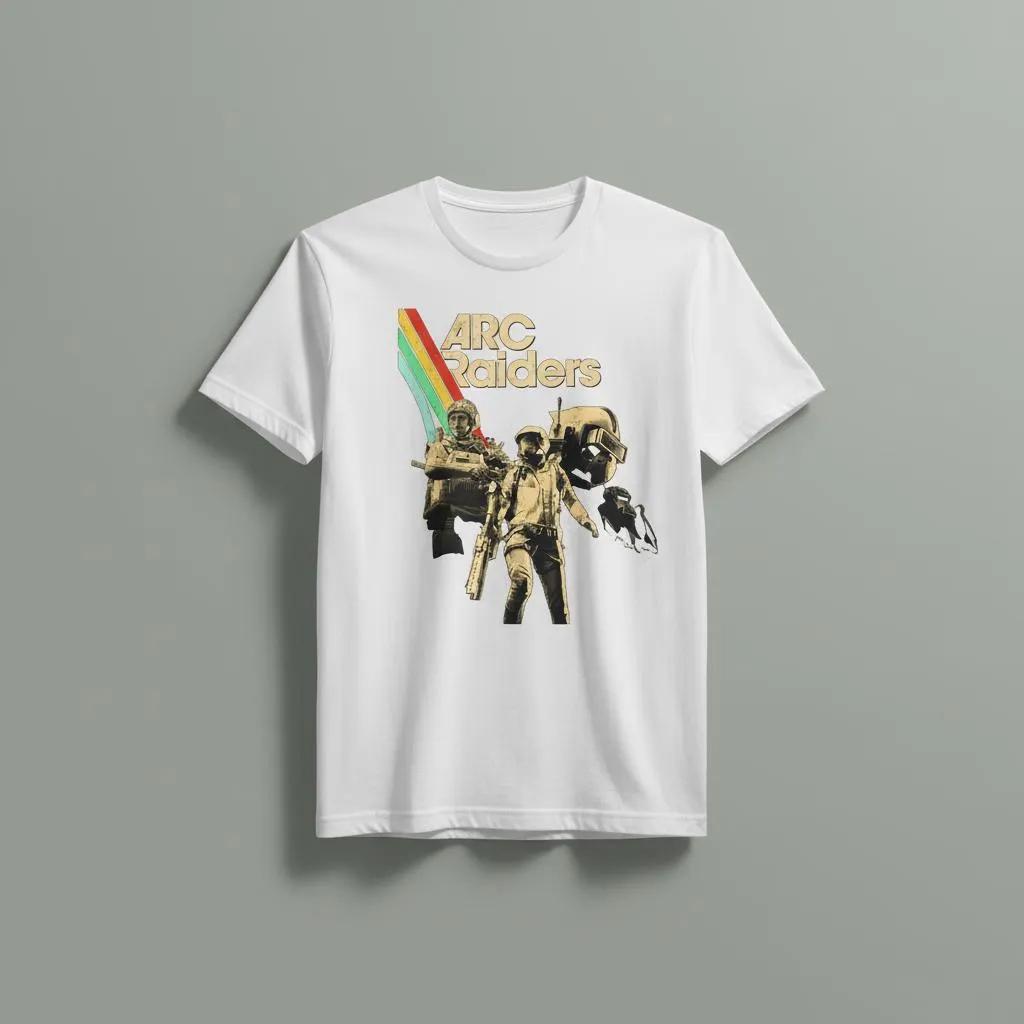 ARC Raiders T-Shirt t shirt für Mann 100 Prozent Baumwolle t shirt Mann Luxus T-Shirt